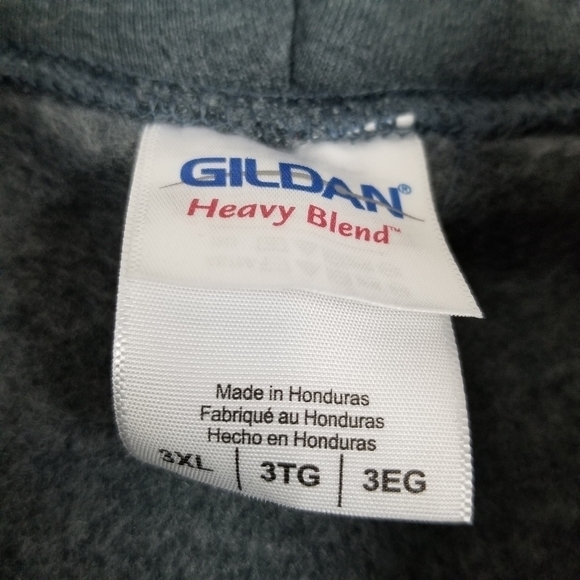 Hoodie Sweatshirt Pull Over Graphic NHPA Bag Pipes & Drums Irish Pockets Police - Picture 11 of 12